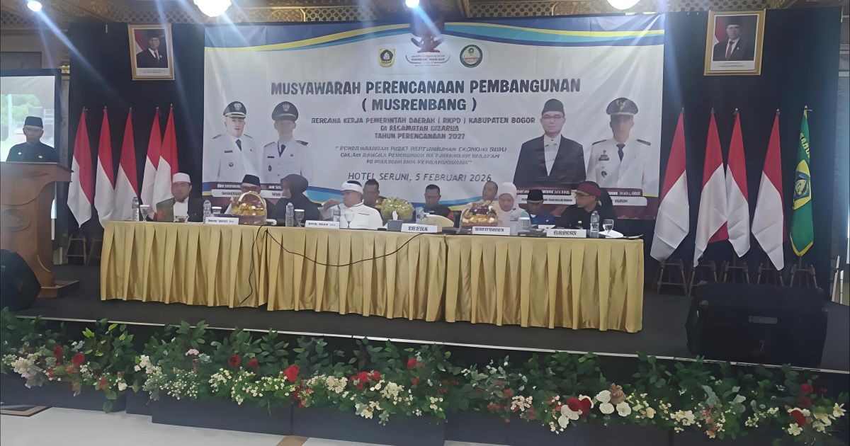 Musrenbang Kecamatan Cisarua membahas perencanaan anggaran 2027 dengan fokus pengembangan ekonomi, pemerataan wilayah, dan penurunan kemiskinan.