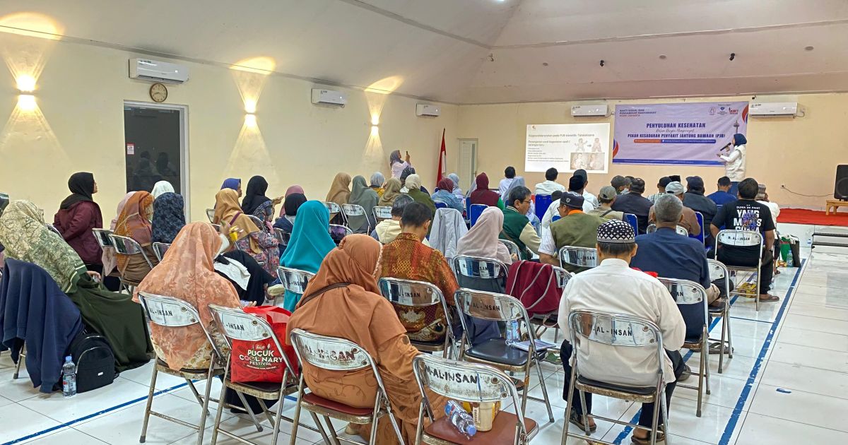 PERKI Jaya Gelar Bakti Sosial Kesehatan Jantung di Masjid Al Insan Kebayoran Lama