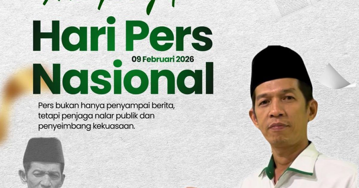 HPN 2026, Achmad Yaudin Sogir Apresiasi Peran Pers dalam Menjaga Demokrasi