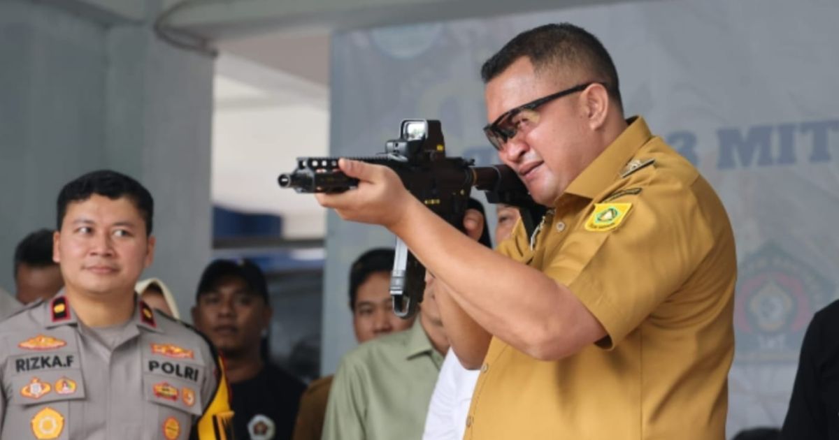 HPN ke-80, Bupati Bogor dan Insan Pers Gelar Latihan Menembak