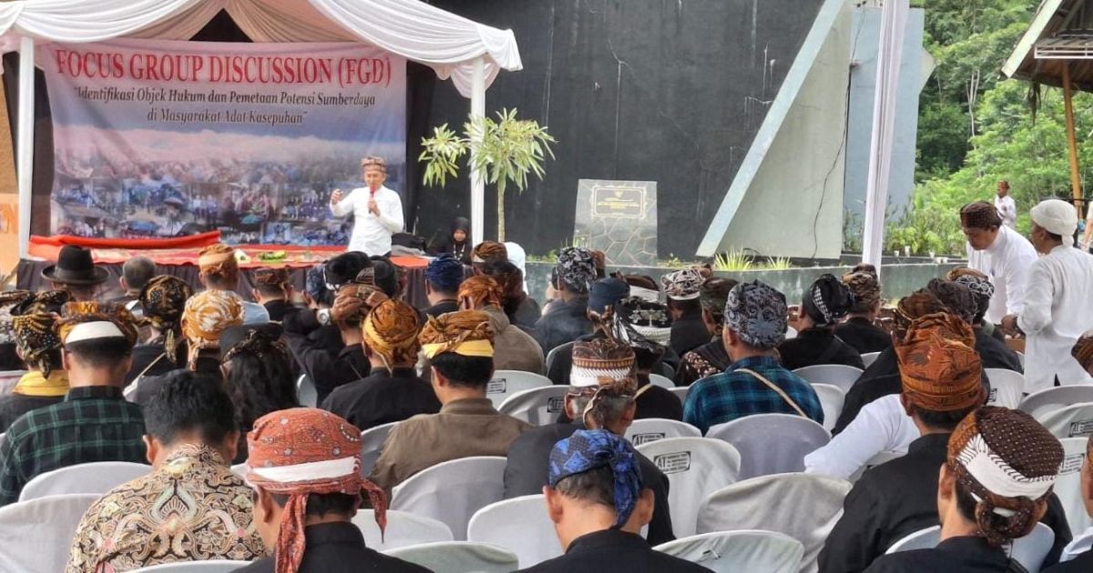 Tanah Adat Tak Bisa Diperjualbelikan, Kasepuhan Lebak Perkuat Legalitas