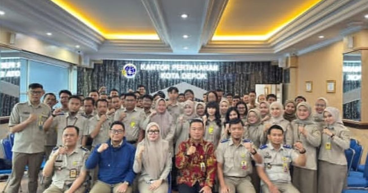 Kantah Depok Bidik 6.000 Sertipikat PTSL Tahun 2026
