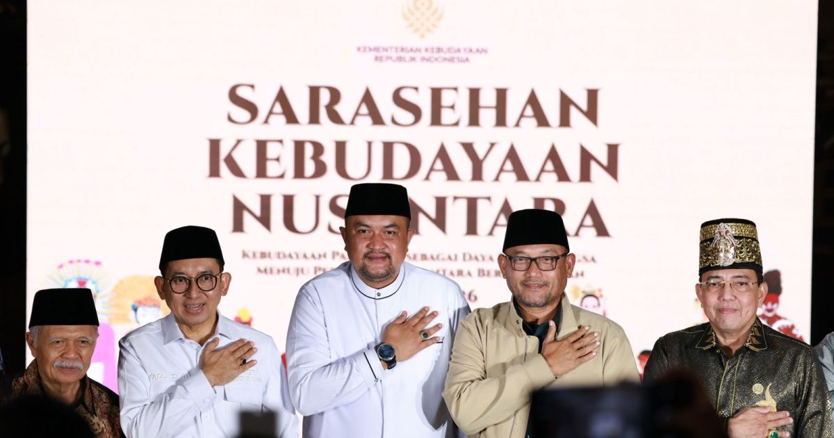 Sarasehan Kebudayaan Nusantara, Rudy Susmanto Dorong Sinergi Pelestarian Budaya