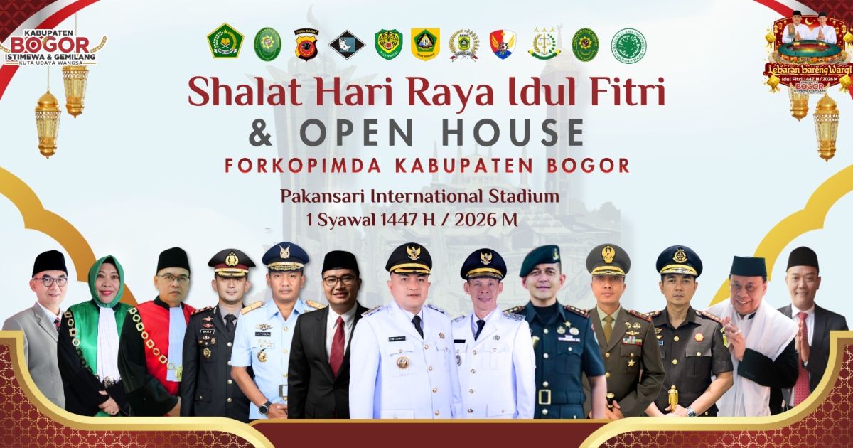 Bupati Bogor Siapkan Lebaran Bareng Wargi, Warga Bisa Halalbihalal di Pakansari