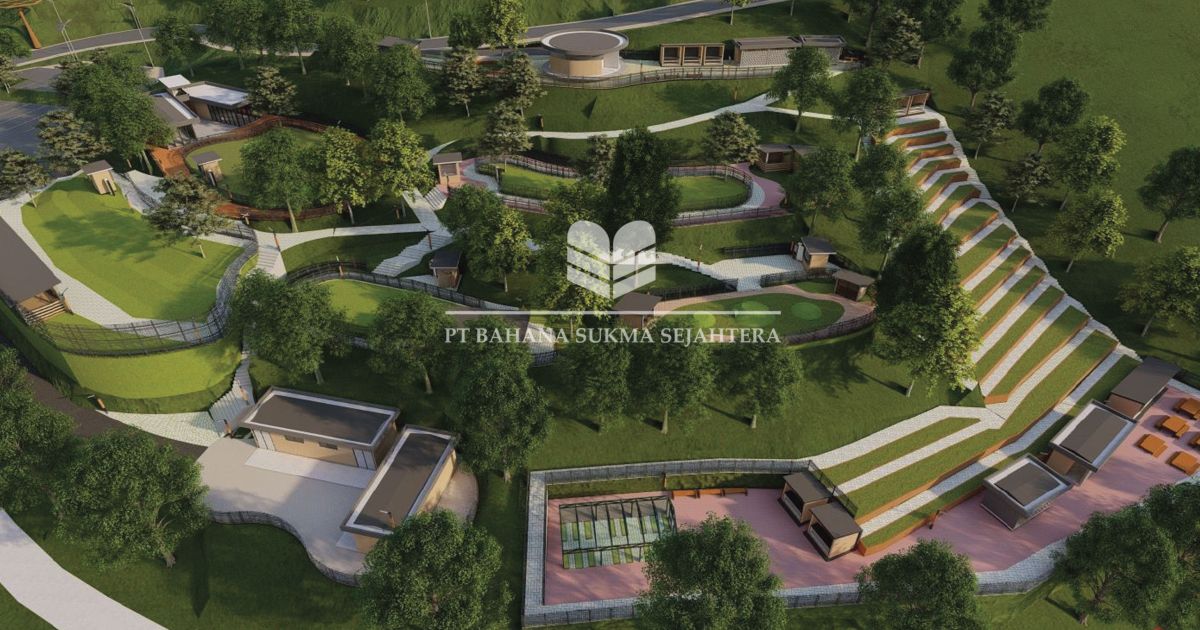 Ilustrasi kawasan lereng Gunung Salak di Kabupaten Bogor yang menjadi lokasi polemik perpanjangan SHGB antara perusahaan dan petani penggarap.