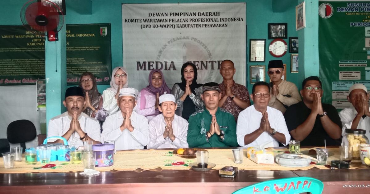 KO-WAPPI Pesawaran Gelar Halal Bihalal, Pererat Silaturahmi Usai Idul Fitri