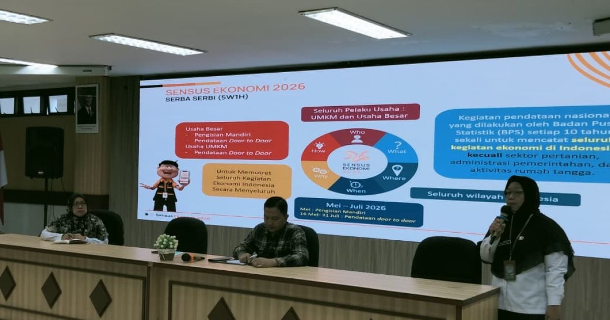 BPS Bogor Sosialisasikan Sensus Ekonomi 2026, Data Akurat Jadi Dasar Pembangunan