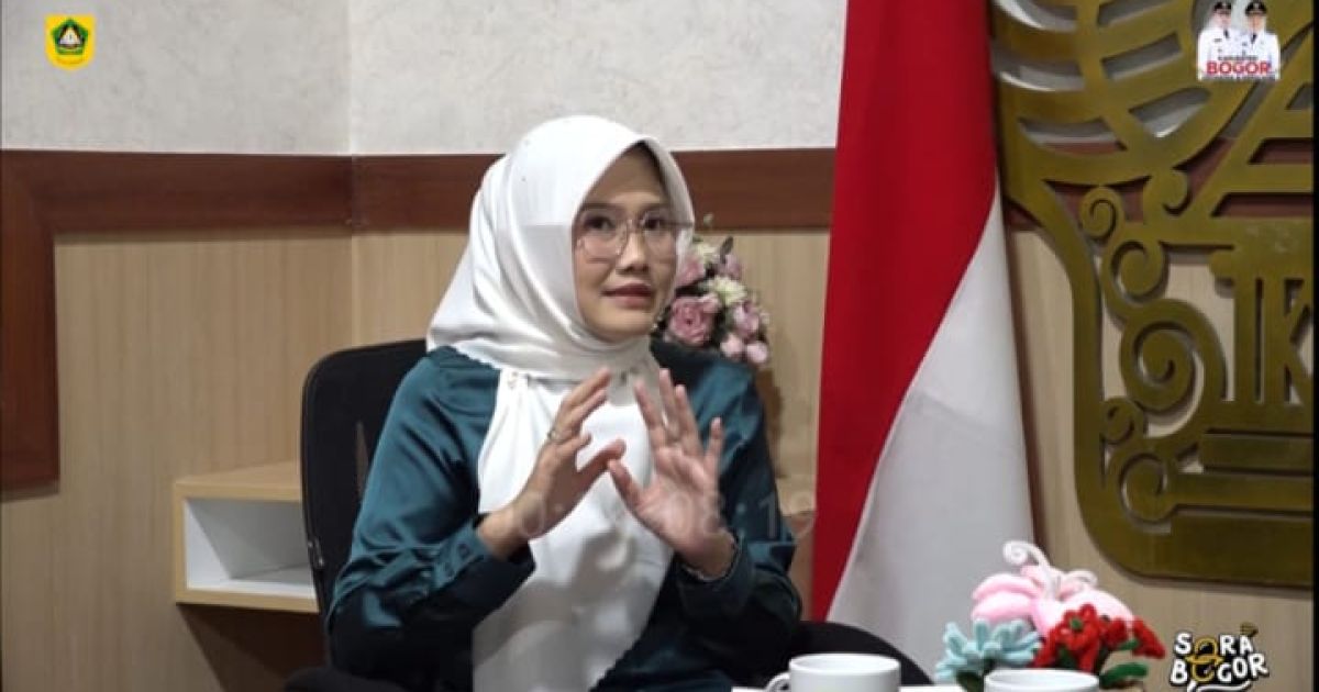 Kepala Dinas Pariwisata dan Ekonomi Kreatif Kabupaten Bogor, Ria Marlisa A