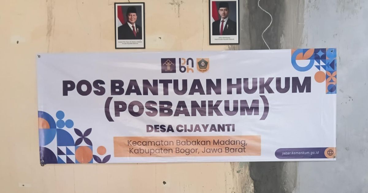 Posbakum Desa hadir sebagai solusi akses hukum gratis bagi masyarakat. Dorong penyelesaian sengketa secara restorative justice tanpa harus ke pengadilan.
