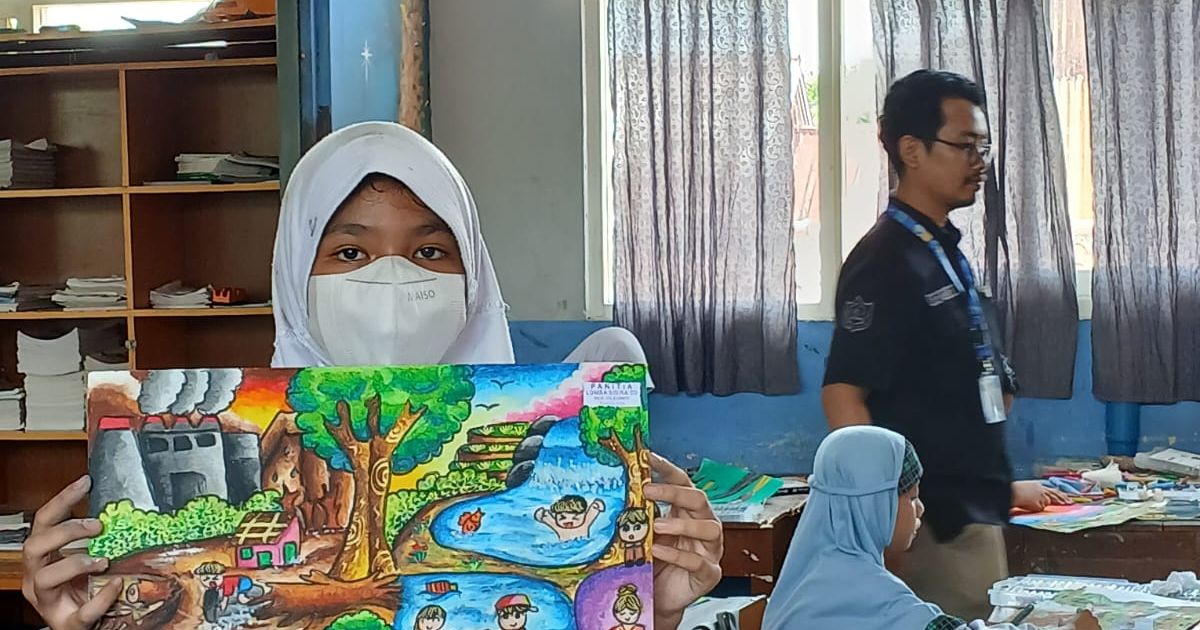 Latifah Azzahra SDN Cipeucang 02, lomba gambar bercerita Cileungsi, prestasi siswa SD Bogor, SDN Cipeucang 02, lomba menggambar tingkat kecamatan
