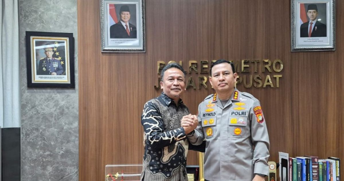 PWI Pusat Serahkan Dokumen Penyelesaian Konflik ke Kapolres Jakpus, Dorong Penataan Organisasi