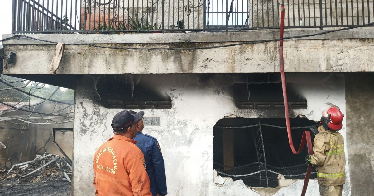 Gudang Spare Part di Tajurhalang Ludes Terbakar, Diduga Dipicu Anak Bermain Korek Api