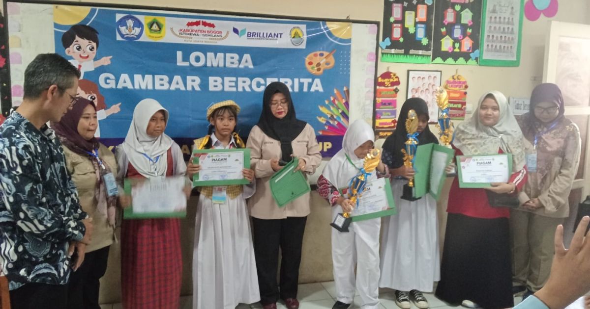 Siswa SDN Karang Asem Timur 02 meraih berbagai juara dalam lomba FLS3N, O2SN, Pentas PAI, dan FTBI tingkat Kecamatan Citeureup.