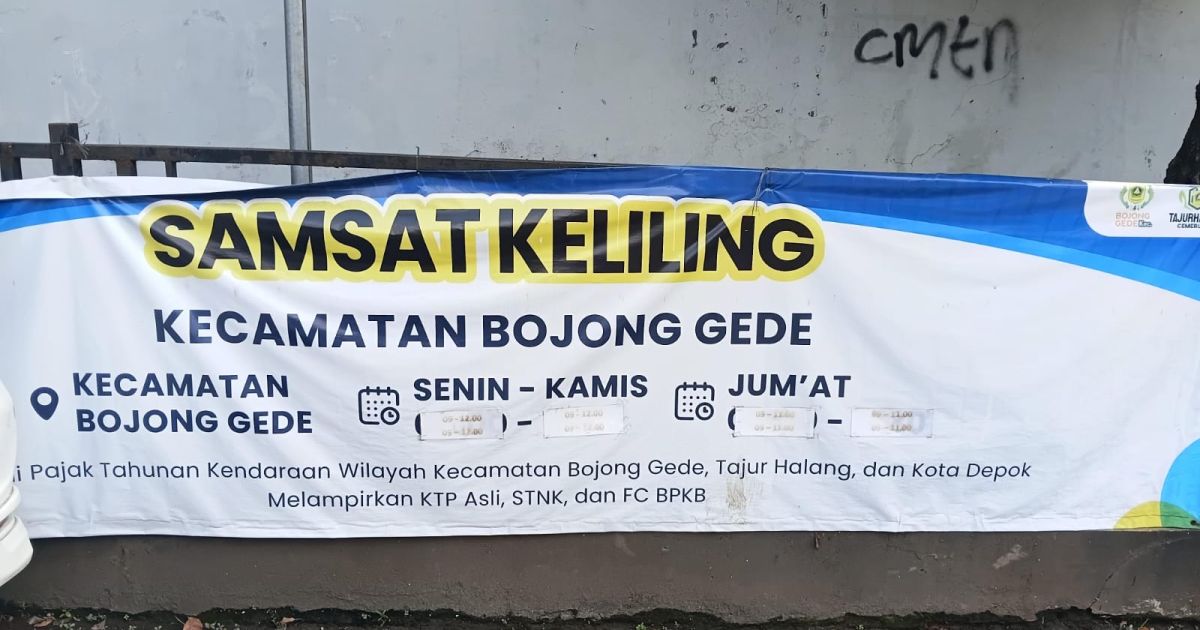 Jadwal Ada, Layanan Tak Datang: Warga Bojong Gede Keluhkan Samsat Keliling