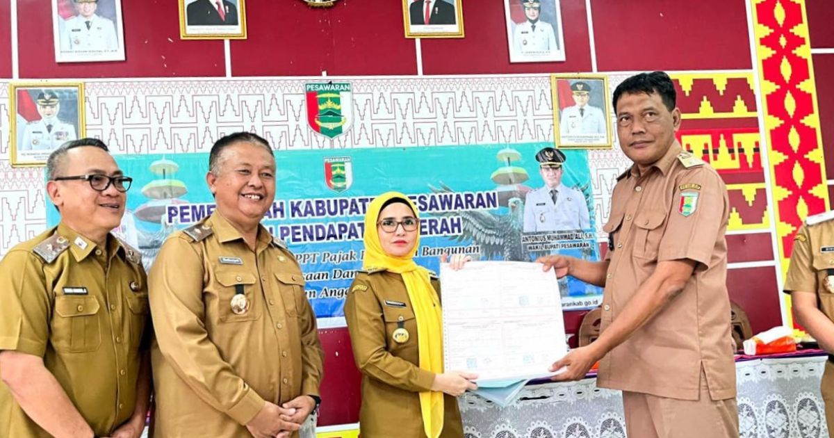 Bupati Pesawaran Dorong Kesadaran Pajak, PBB Jadi Kunci Pembangunan Daerah