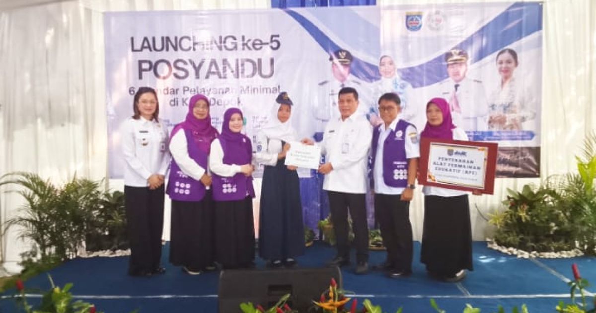 Posyandu 6 SPM Digeber di Depok, Cing Ikah Ingin Nol Stunting