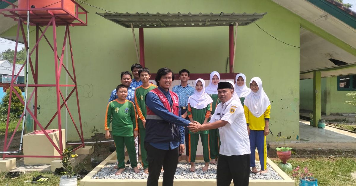 Tingkatkan Sarana Ibadah, SMPN 4 Parungpanjang Bangun Sumur Bor dan Tempat Wudhu