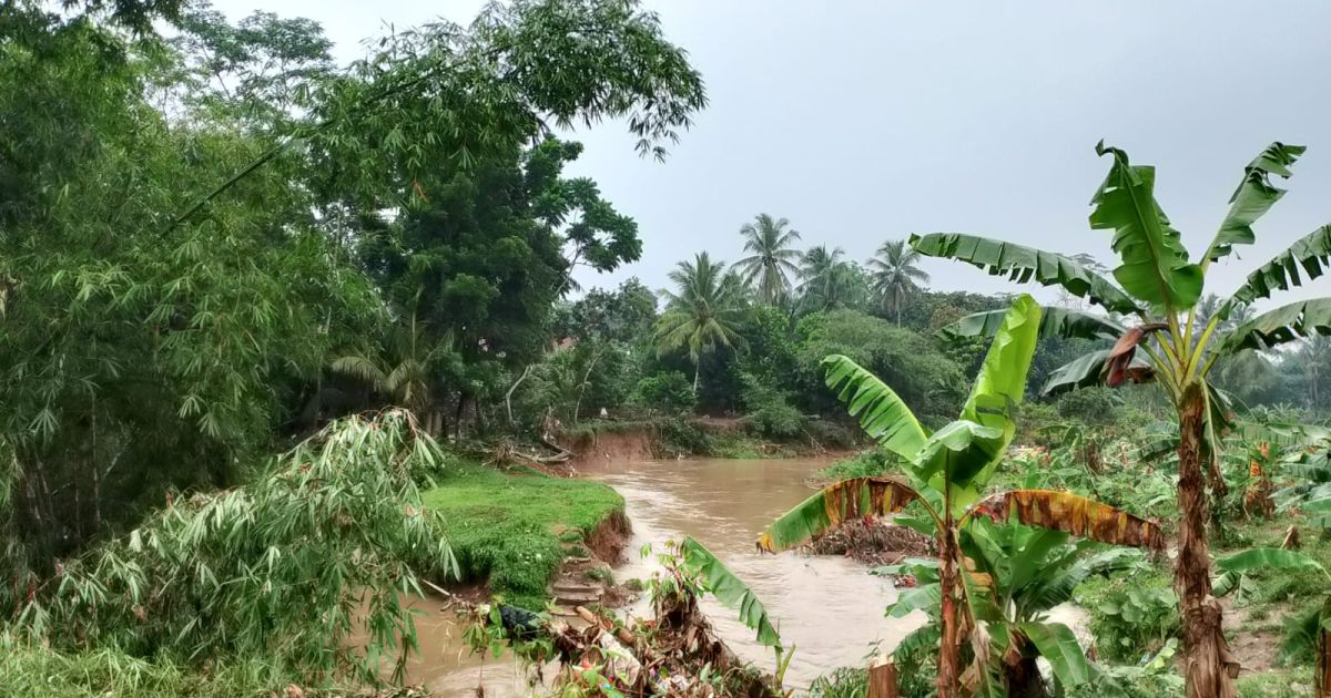 Warga Pangaur Waswas Tiap Musim Hujan, Usulan Turap Tak Kunjung Direalisasi