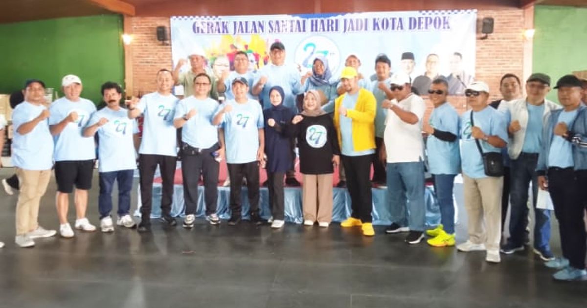 Ribuan Warga Meriahkan HUT ke-27 Depok, Pradi Supriatna Apresiasi Antusiasme
