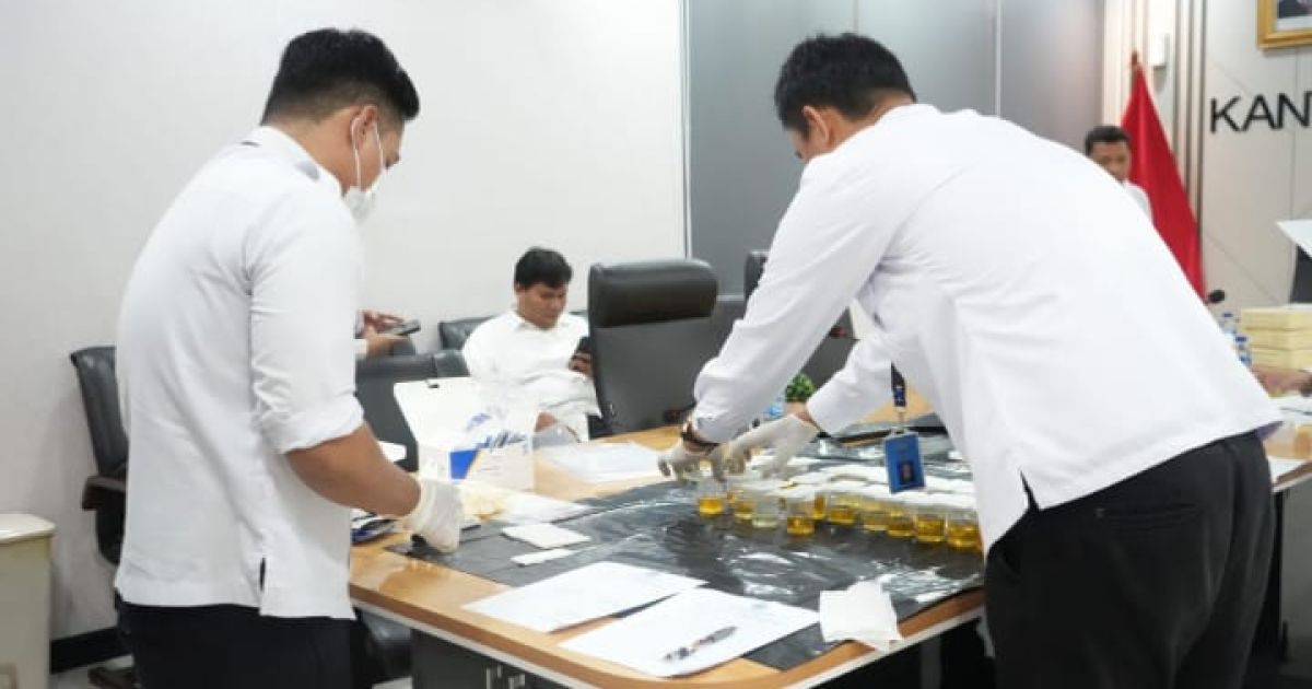 Imigrasi Depok Gandeng BNN, Seluruh Pegawai Jalani Tes Urine Cegah Penyalahgunaan Narkoba