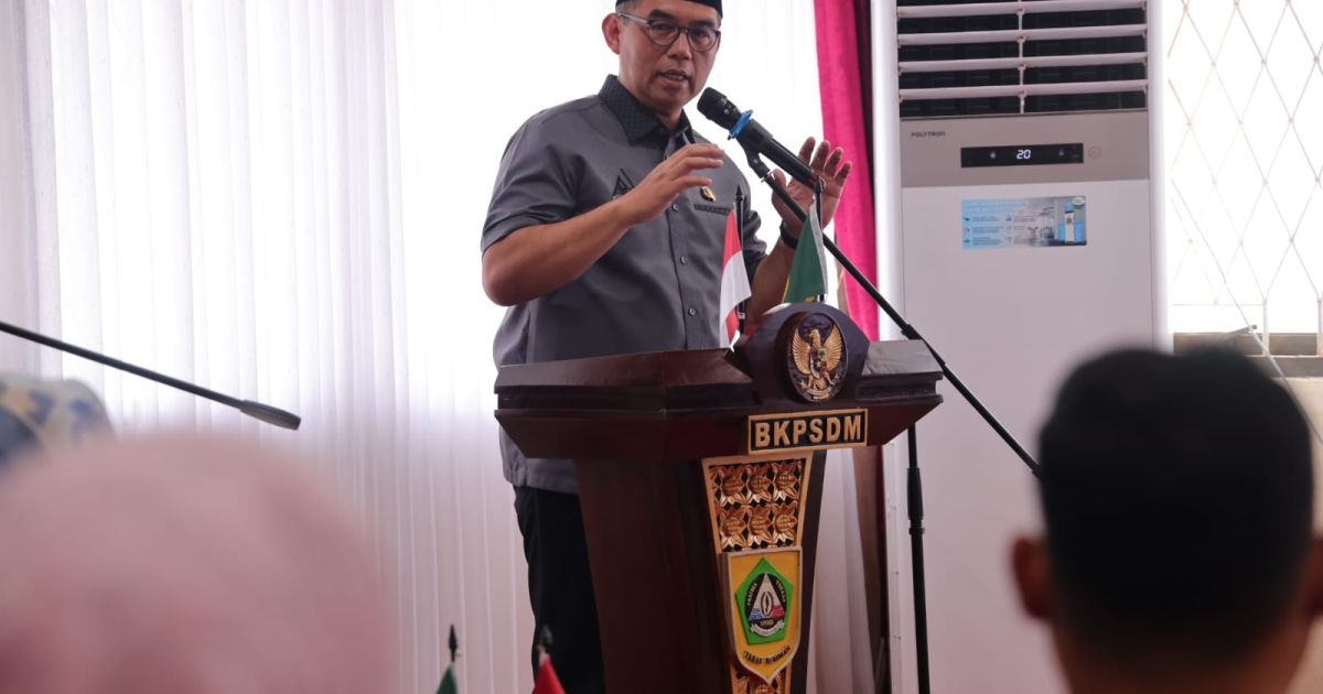 Sekretaris Daerah Kabupaten Bogor, Ajat Rochmat Jatnika.
