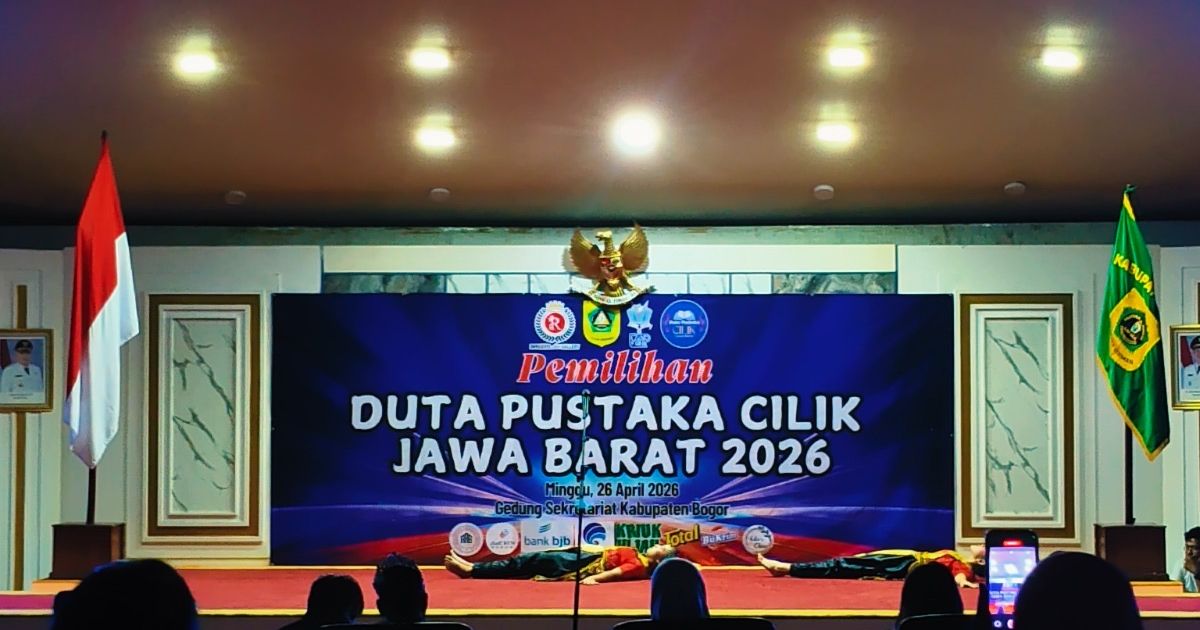 Ajang Duta Pustaka Cilik Jabar 2026 Digelar di Bogor, Dorong Generasi Muda Gemar Membaca.