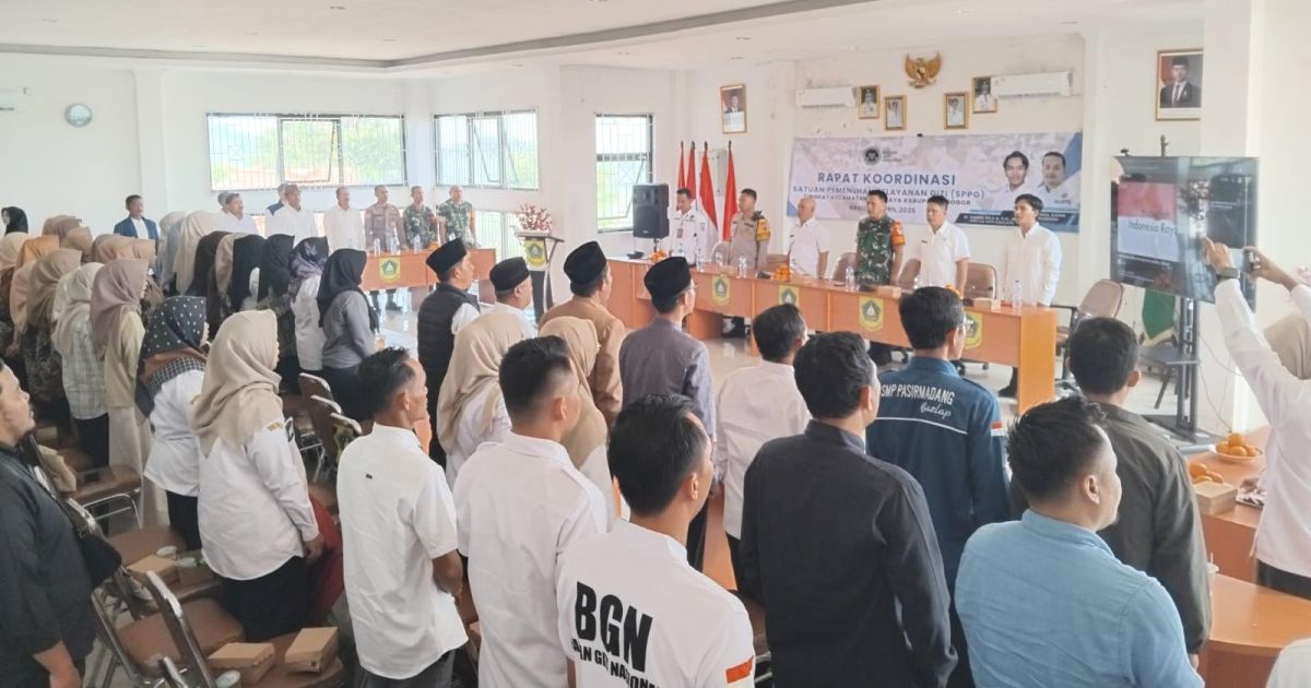 Perkuat Program Gizi, Kecamatan Sukajaya Gelar Rakor SPPG Libatkan Lintas Sektor