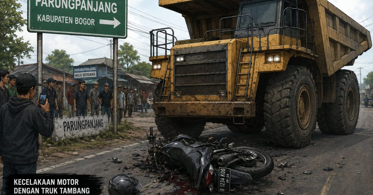 Truk Tambang Kembali Makan Korban di Parungpanjang, Warga Desak Solusi Nyata