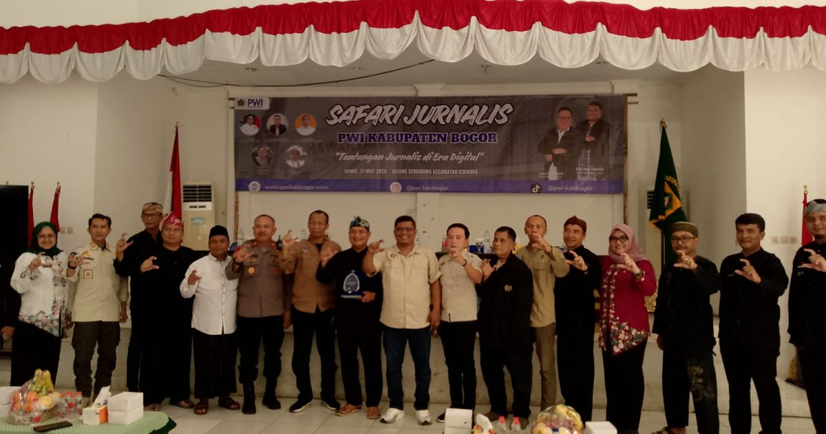 Safari Jurnalis PWI Bogor Jadi Ruang Edukasi Bahaya Narkoba bagi Generasi Muda