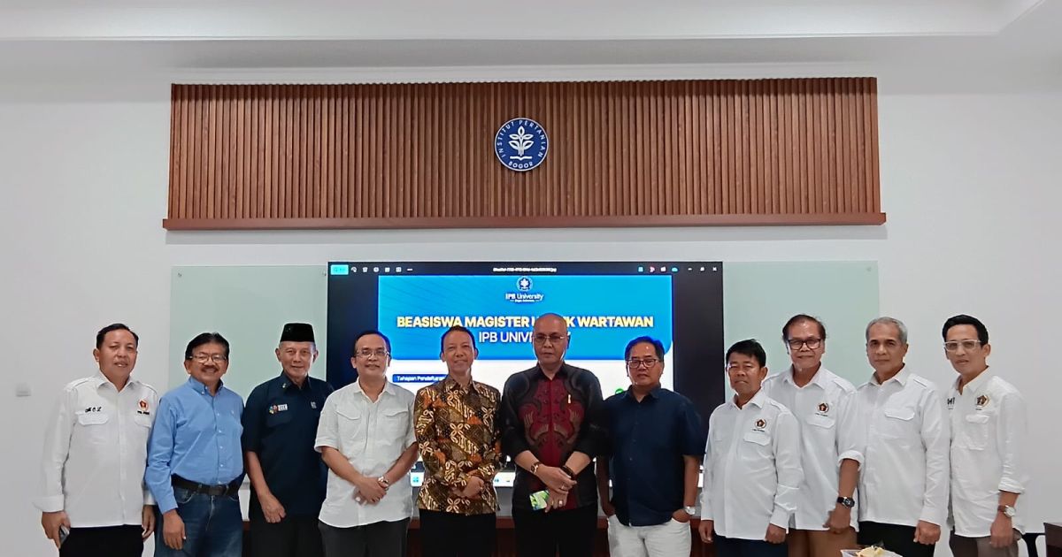PWI dan IPB Jajaki Program Beasiswa S2 untuk Wartawan Indonesia
