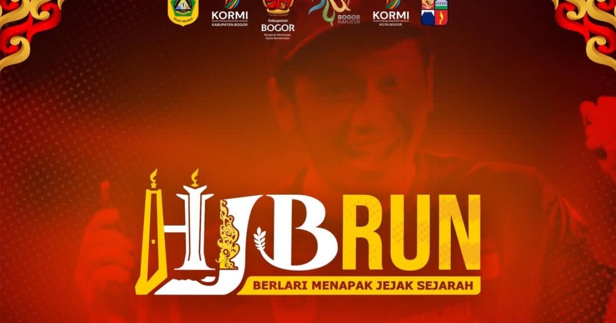 Dalam rangka memeriahkan Hari Jadi Bogor (HJB) ke-544, Komite Olahraga Masyarakat Indonesia (KORMI) Kabupaten Bogor menginisiasi kegiatan bertajuk HJB Run 2026 dengan tema “Berlari Menapak Jejak Sejarah”. Event ini akan digelar pada Sabtu, 30 Mei 2026 dengan rute dari Balai Kota Bogor menuju Skywalk Tegar Beriman, Kabupaten Bogor.