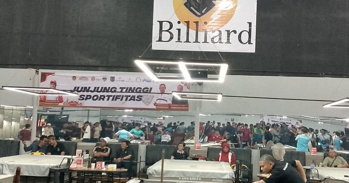 Ratusan ASN Ramaikan Turnamen Biliar Bupati Cup 2026 di Kabupaten Bogor