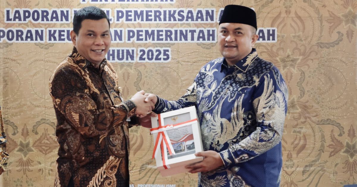 Pemerintah Kabupaten (Pemkab) Bogor kembali meraih opini Wajar Tanpa Pengecualian (WTP) dari Badan Pemeriksa Keuangan (BPK) Republik Indonesia atas Laporan Keuangan Pemerintah Daerah (LKPD) Tahun Anggaran 2025.