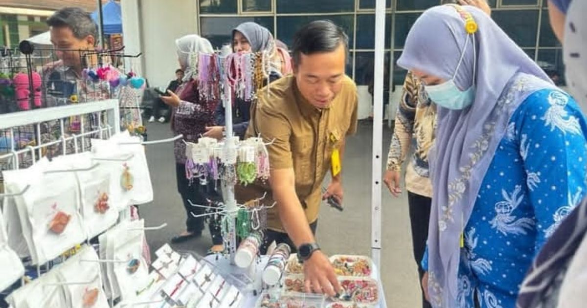 Kantor Pertanahan Kota Depok Dukung UMKM Naik Kelas Lewat Pekan Bazaar Kelurahan Tugu