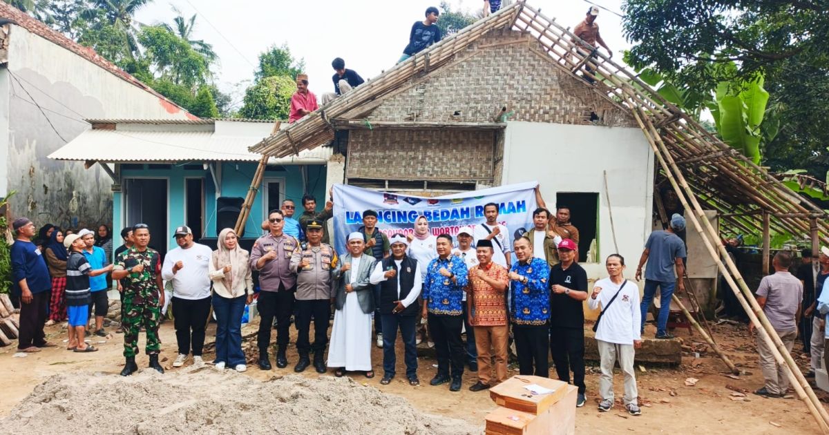 PWO Kabupaten Bogor menggelar program bedah tujuh rumah warga kurang mampu di Caringin, Cijeruk, dan Cigombong dalam rangka memperingati Hari Jadi Bogor ke-544.
