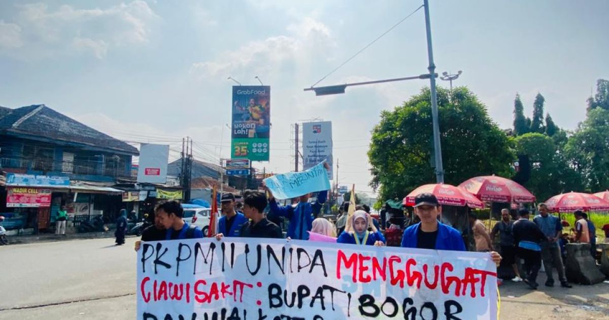 PMII Universitas Djuanda Soroti Carut-Marut Tata Kelola Kawasan Ciawi, Desak Pemerintah Bertindak Tegas