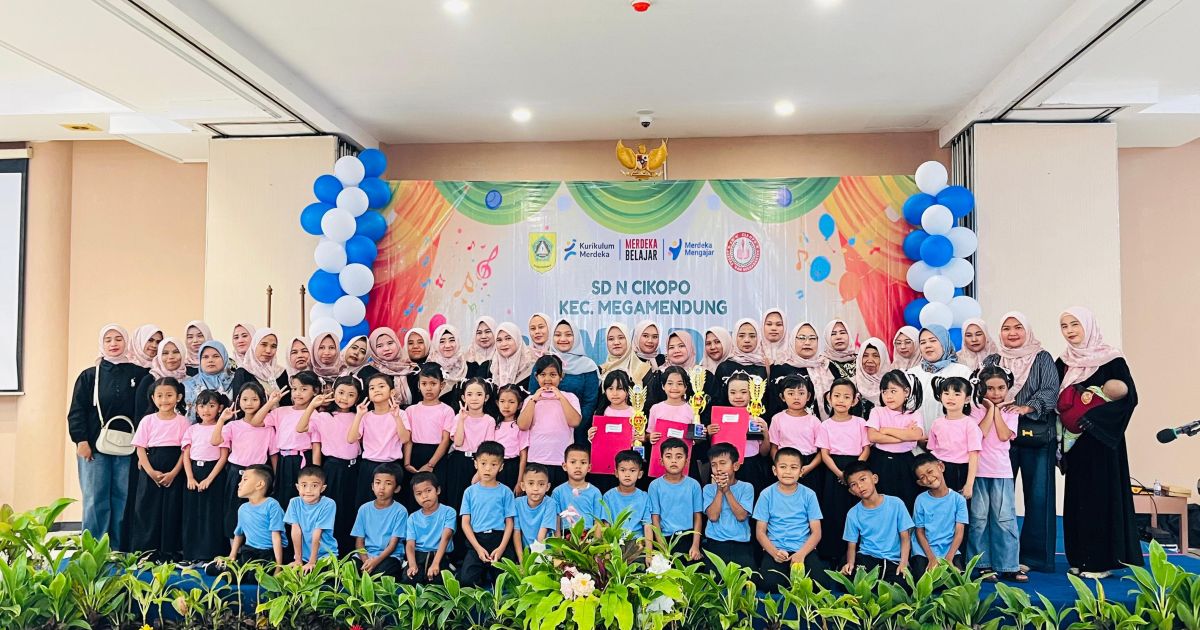 Kegiatan Pentas Seni SDN Cikopo Kecamatan Megamendung