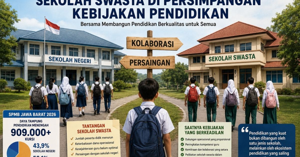 Sekolah Swasta di Tengah Bayang-Bayang SPMB 2026