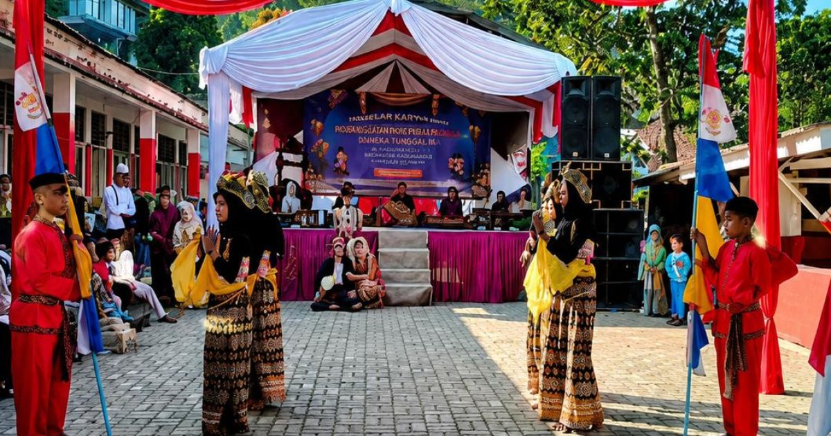 SDN Karang Tengah 02 Babakan Madang menampilkan kesenian Degung Sunda pada acara perpisahan siswa kelas VI. Kegiatan ini menjadi bagian dari upaya sekolah melestarikan budaya Sunda melalui ekstrakurikuler seni tradisional.