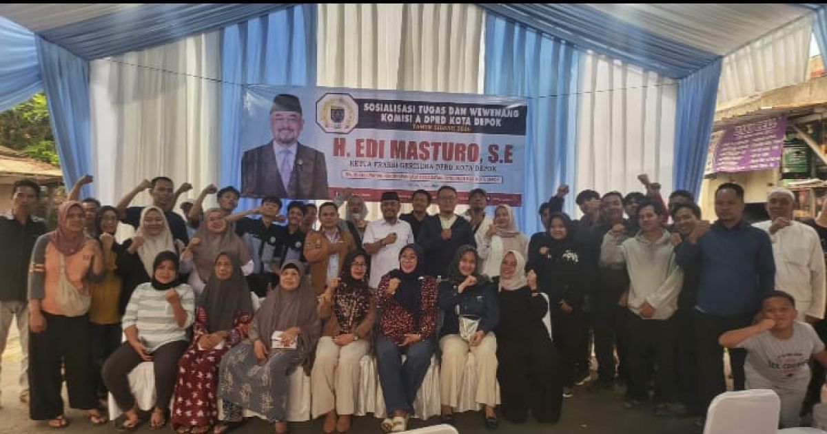 Edi Masturo: Pengawasan Perizinan Jadi Prioritas Komisi A DPRD Depok