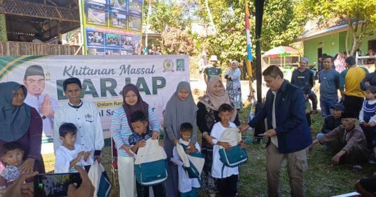 BARJAP Gelar Khitanan Massal Gratis di Festival Saba Lembur II Sukajaya, Ribuan Anak Telah Terbantu