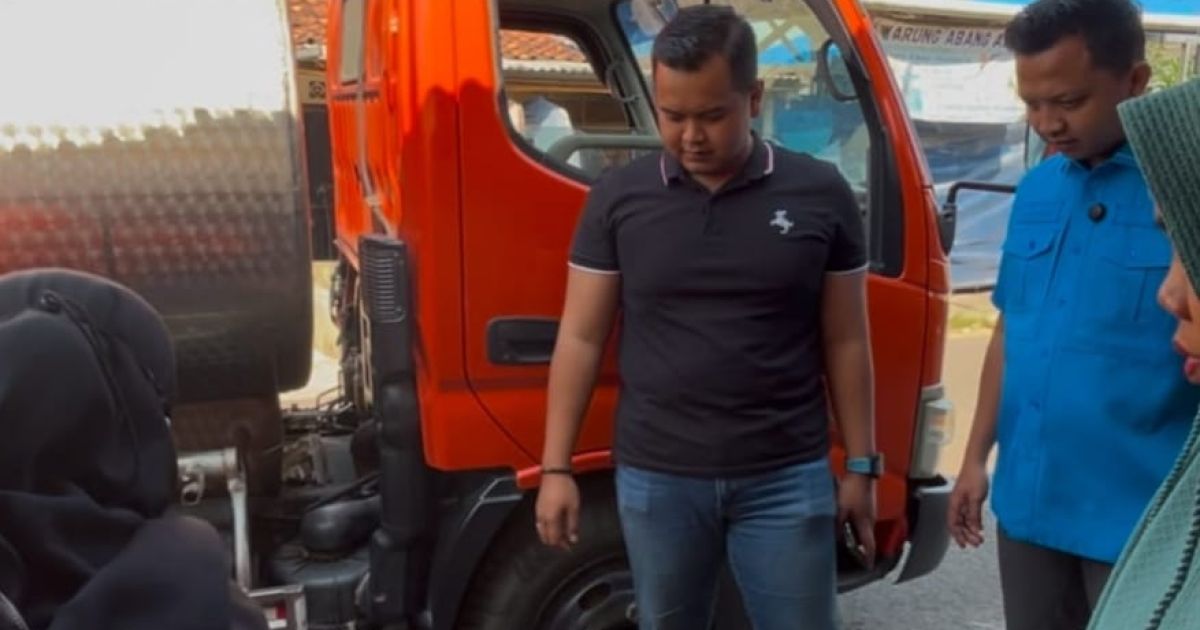 KNPI Rancabungur, BPBD dan Boash Group Salurkan 20 Tangki Air Bersih untuk Warga Terdampak Kekeringan