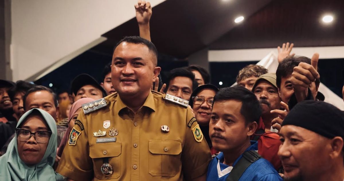 Rudy Susmanto Temui PKL Alun-alun Tegar Beriman, Penataan Pedagang Segera Dilakukan