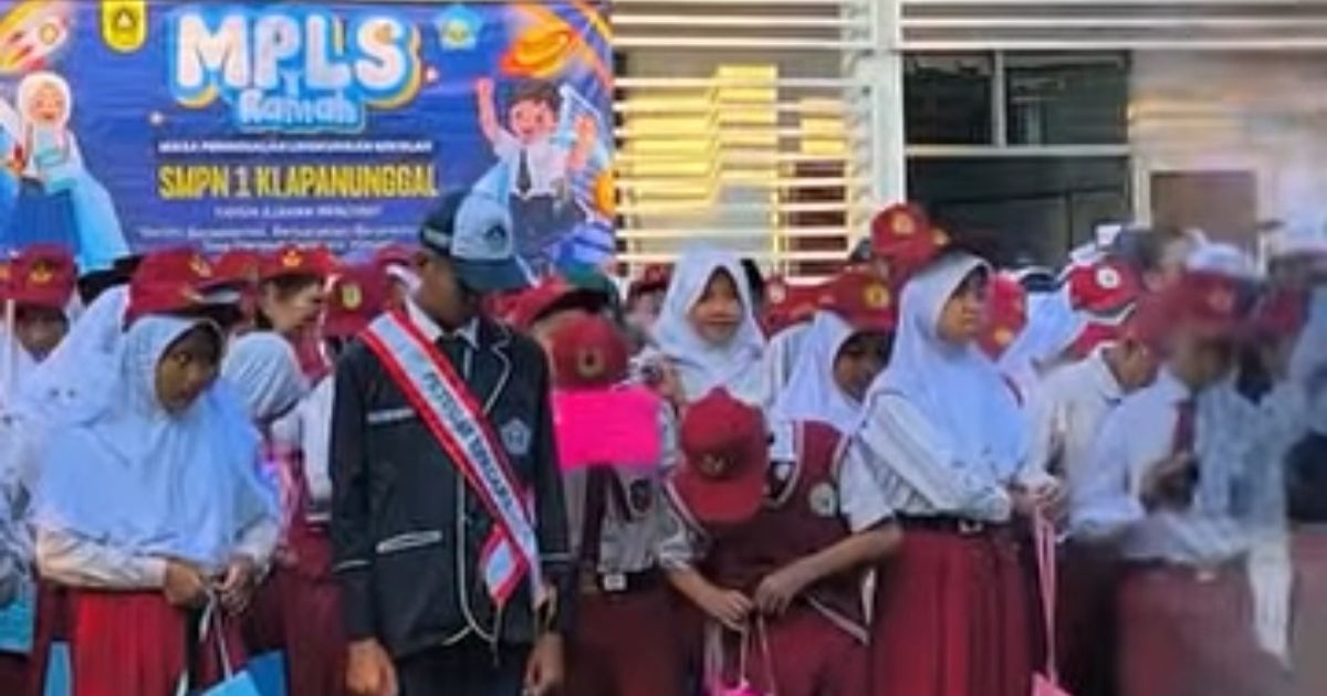 MPLS Ramah 2026 Dimulai, SMPN 1 Klapanunggal Sambut Murid Baru dengan Hangat