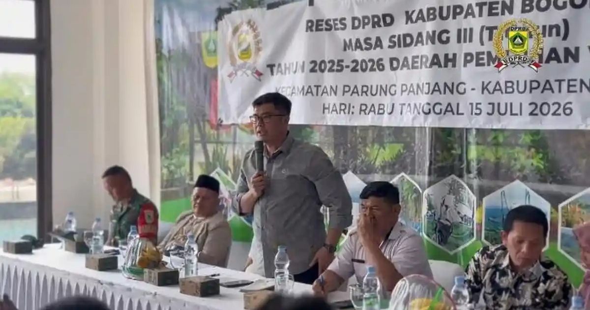 Ketua DPRD Kabupaten Bogor Sastra Winara memimpin Reses Dapil V di Parungpanjang. Warga mengusulkan pembangunan rumah sakit dan meminta penanganan tegas peredaran obat-obatan terlarang.