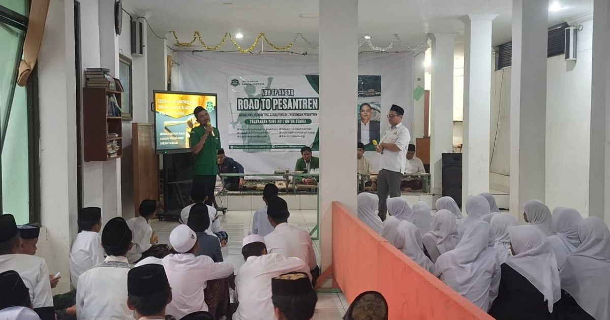 LBH GP Ansor Kabupaten Bogor Edukasi Santri Soal TPKS dan Bullying Melalui Program Road to Pesantren