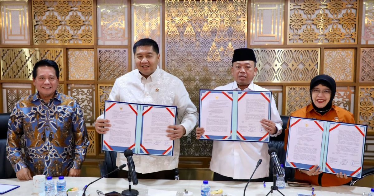 Pemerintah Percepat Sertipikasi Tanah untuk MBR, ATR/BPN, Kementerian PKP dan BPS Teken Kesepakatan Bersama