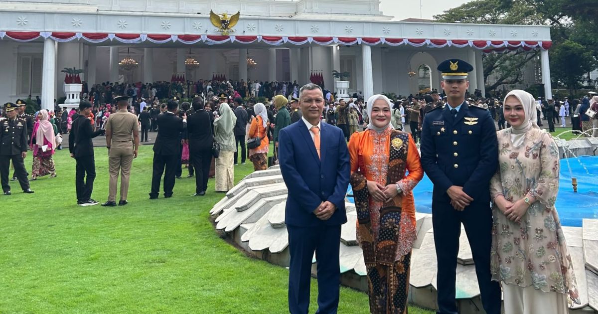 Dua Tahun Berturut-turut Hadiri Praspa di Istana Negara, Keluarga Asal Krui Lampung Cetak Dua Perwira TNI