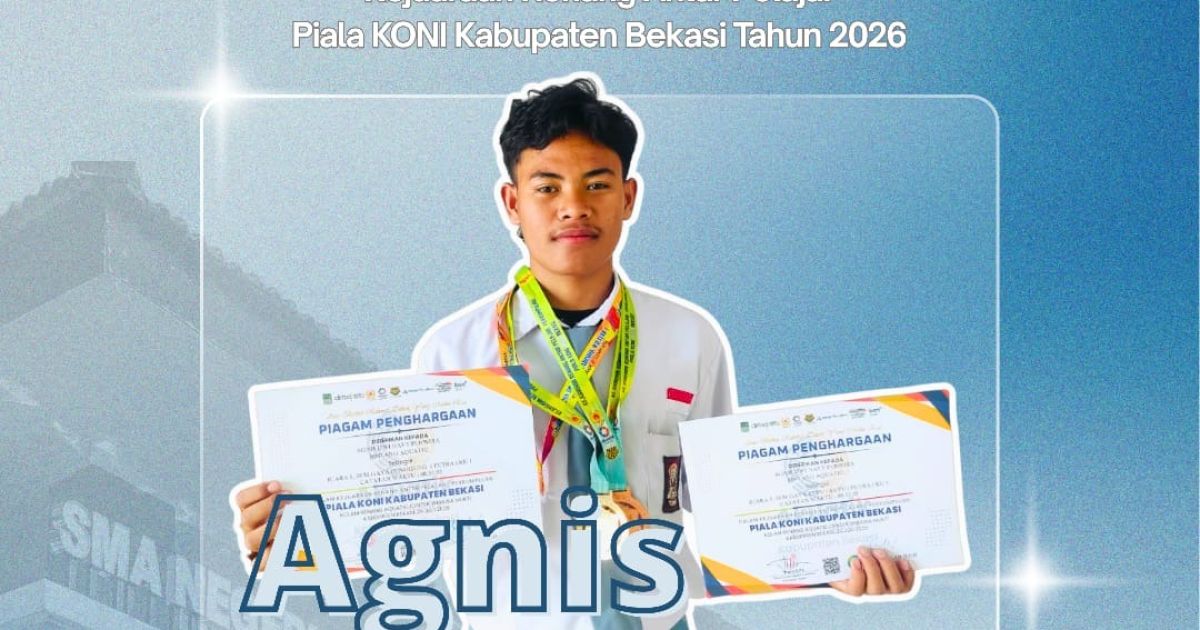 Agnis Dwi Navy Perwira Siswa kelas XI-6 SMA Negeri 1 Jonggol. (Foto/SMOERAY)