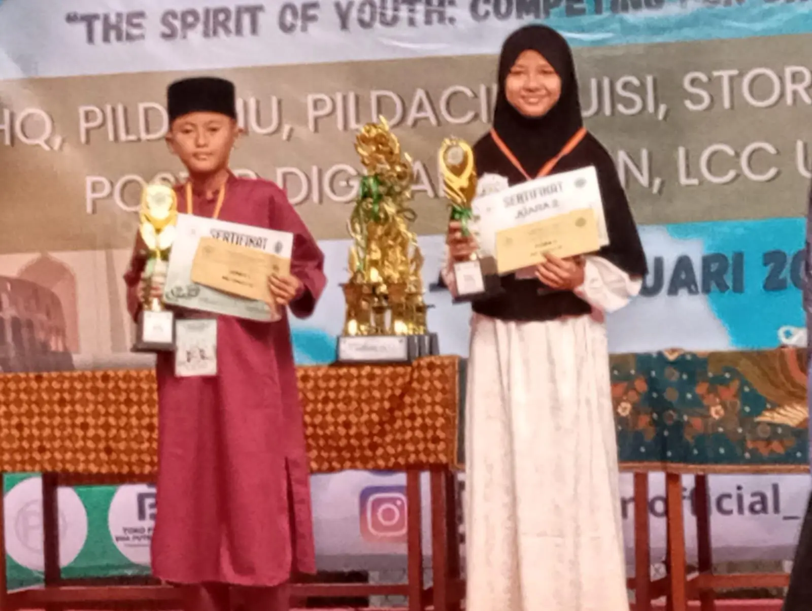 Muhamad Fauzan, Siswa Kelas 5 SDN Citeureup 06, Raih Juara 1 Lomba MHQ
